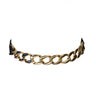 Black gold chain choker - yesUndress