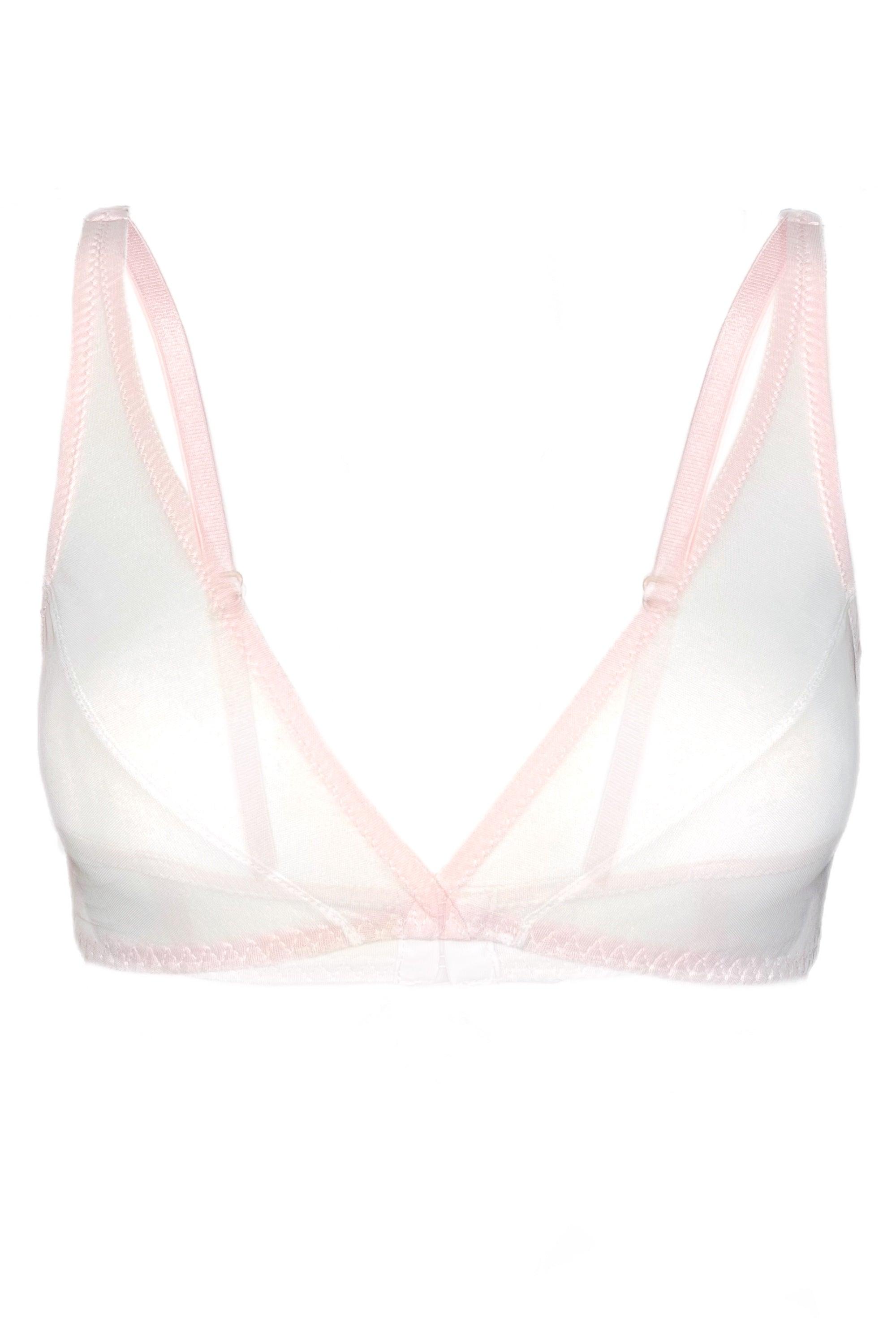 Constance Ivory pink soft bra - yesUndress