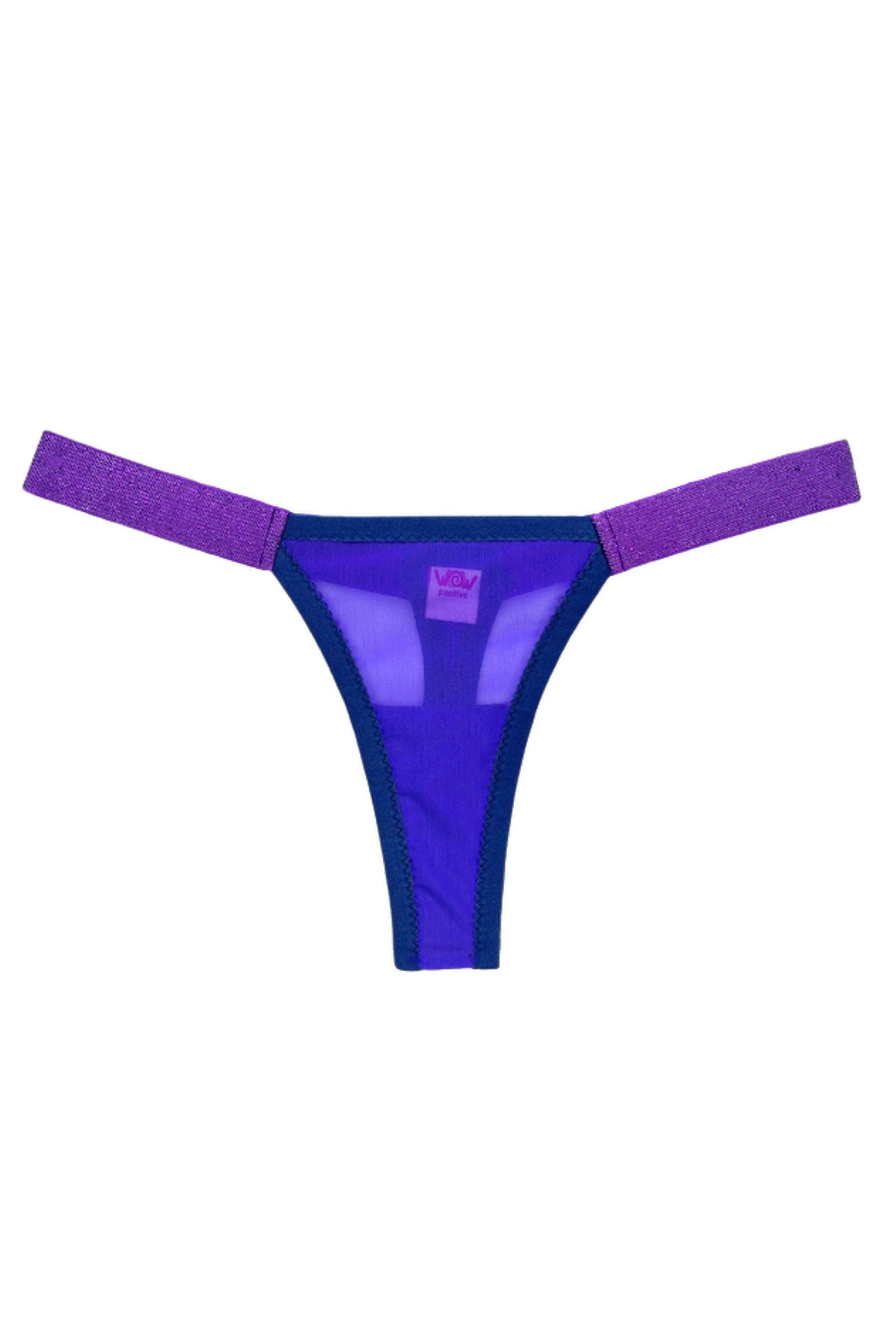 Sparky Violet thongs - yesUndress