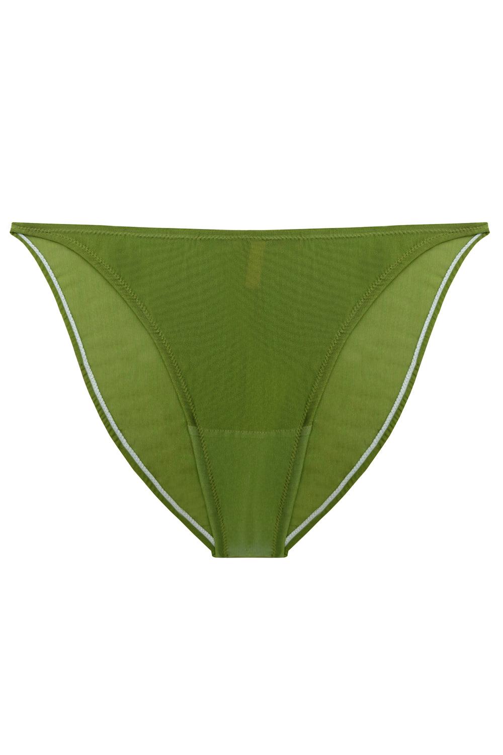 Constance Greenery high-waisted panties - Slip panties by More! Keòsme. Shop on yesUndress