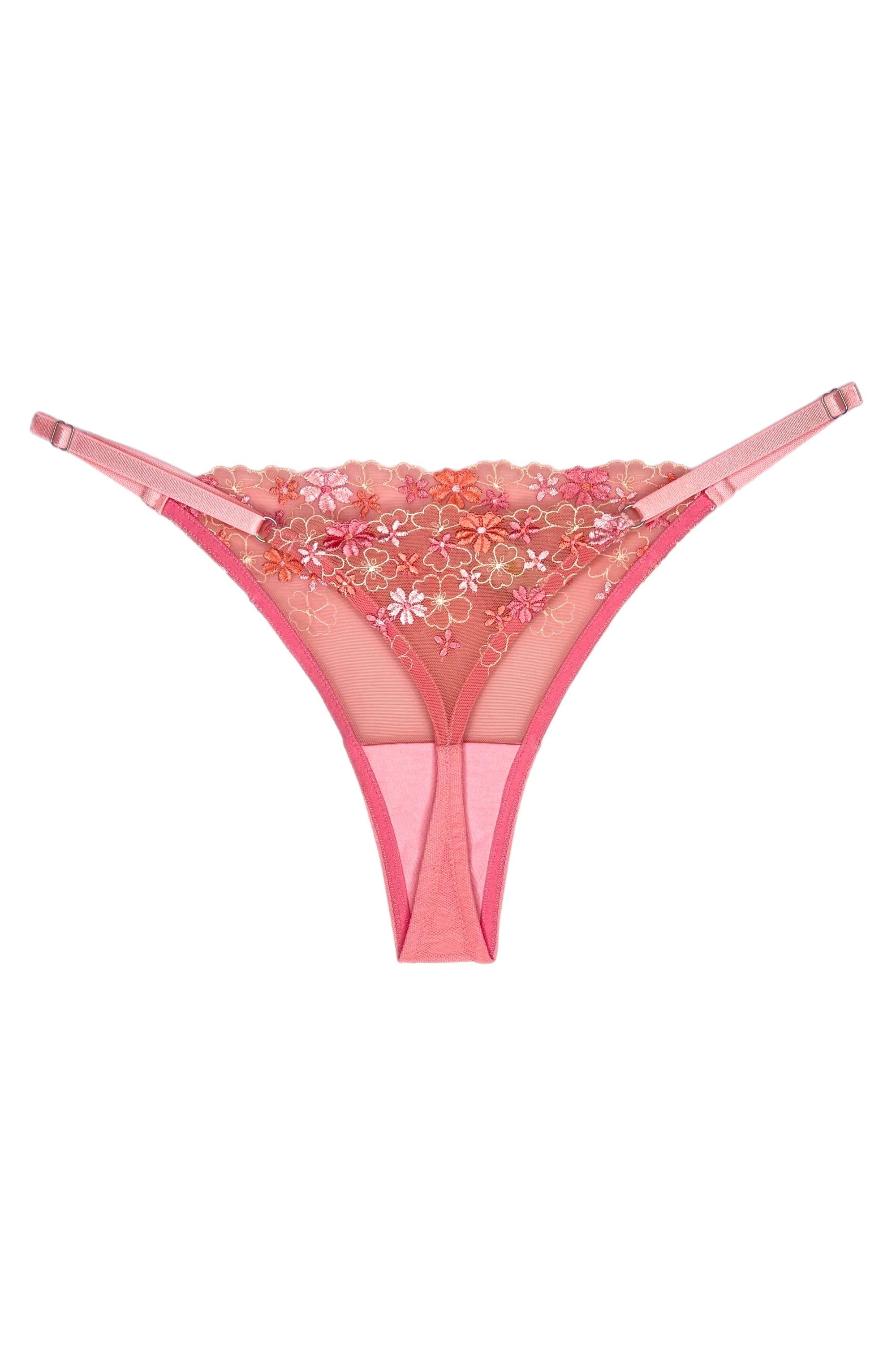 Cardamine Pink thongs - yesUndress
