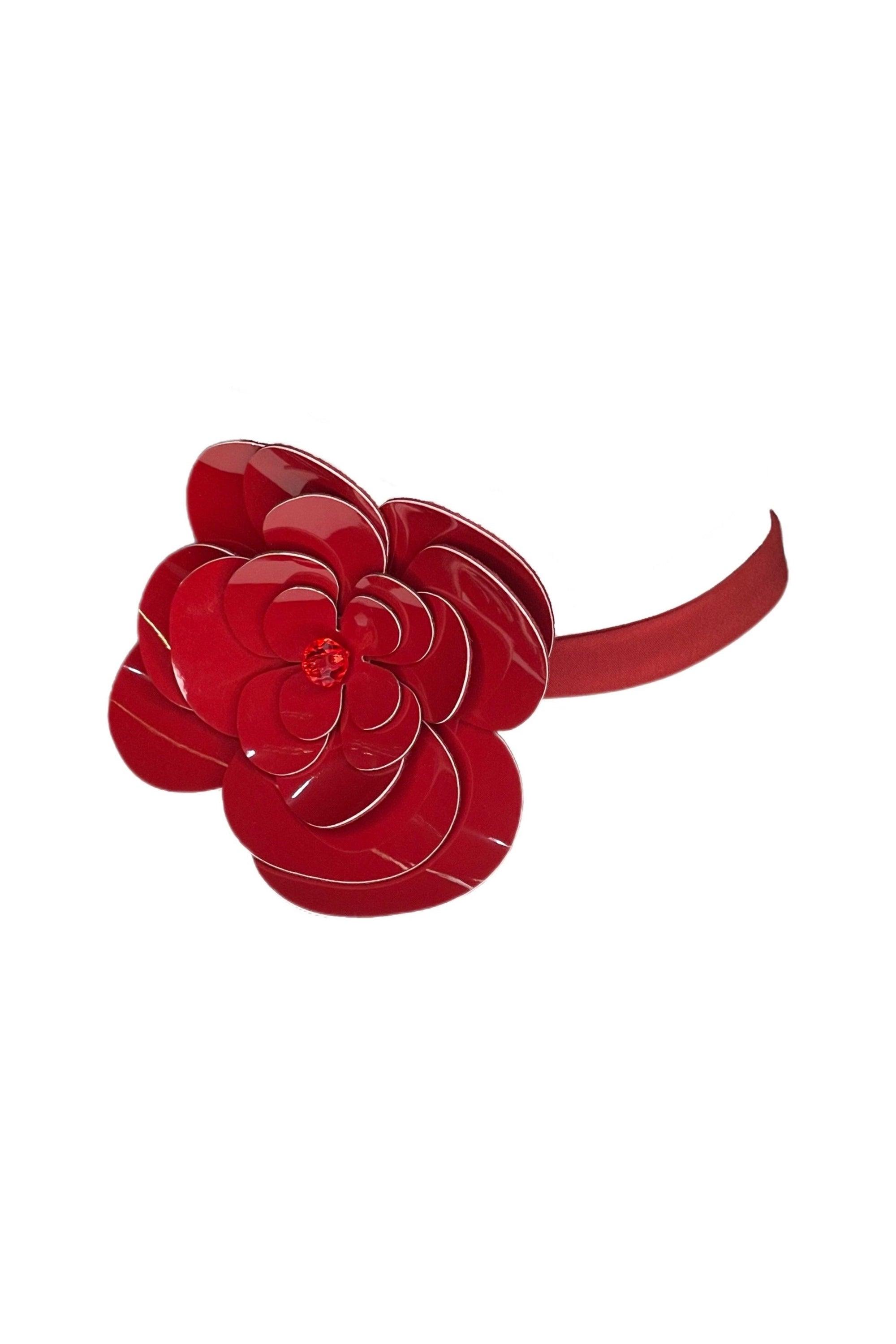 Choker Floralle red - yesUndress