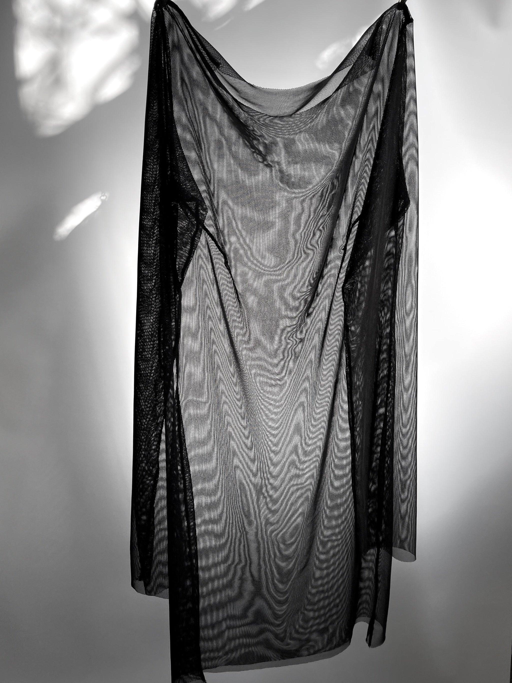 Wildly Black mesh dress - yesUndress