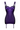 Cymothoe Violet  garter dress - yesUndress