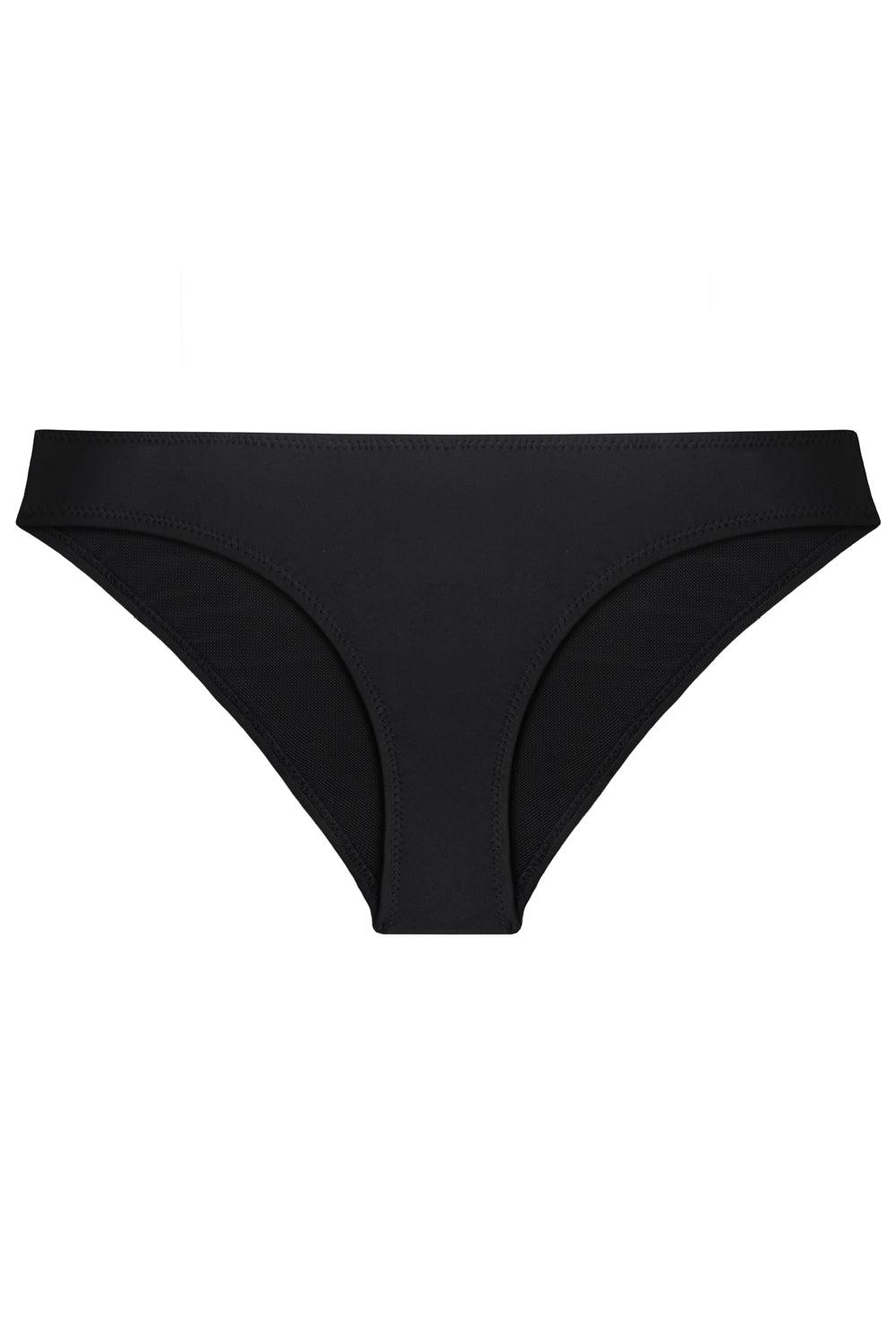 Lagoon Black bikini bottom - yesUndress