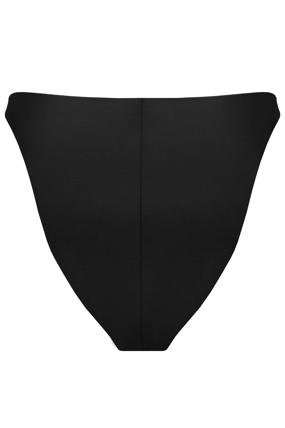 Radiya Black high waisted bikini bottom - Bikini bottom by Keosme. Shop on yesUndress