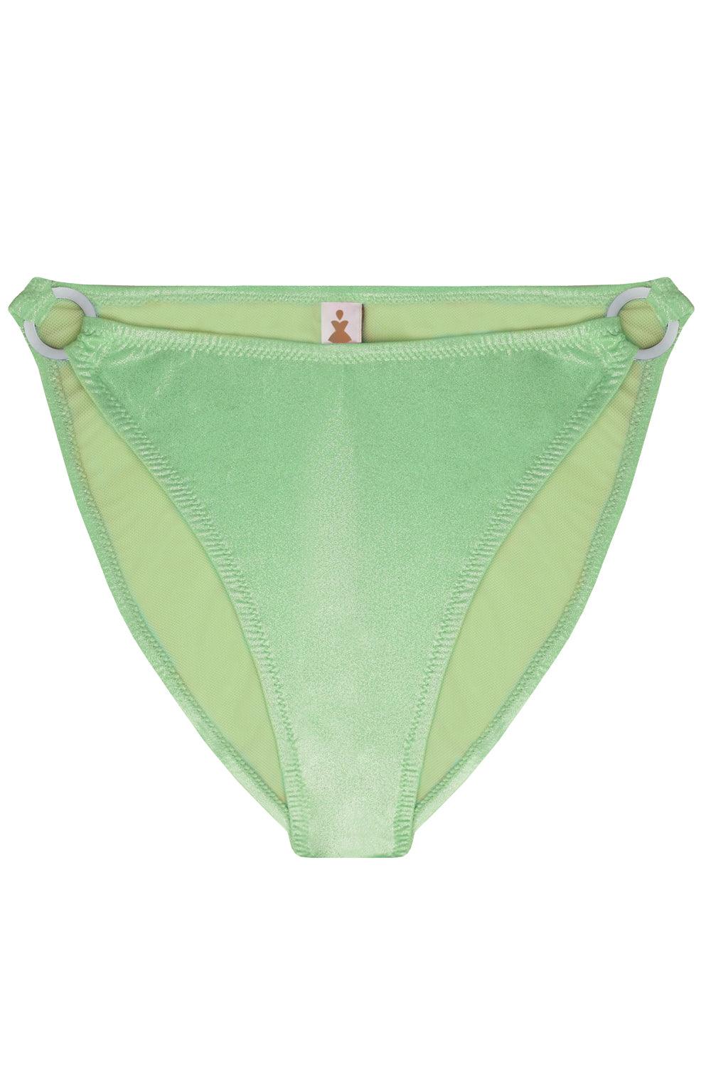 Titaniya Greenery high waisted bikini bottom - Bikini bottom by yesUndress. Shop on yesUndress