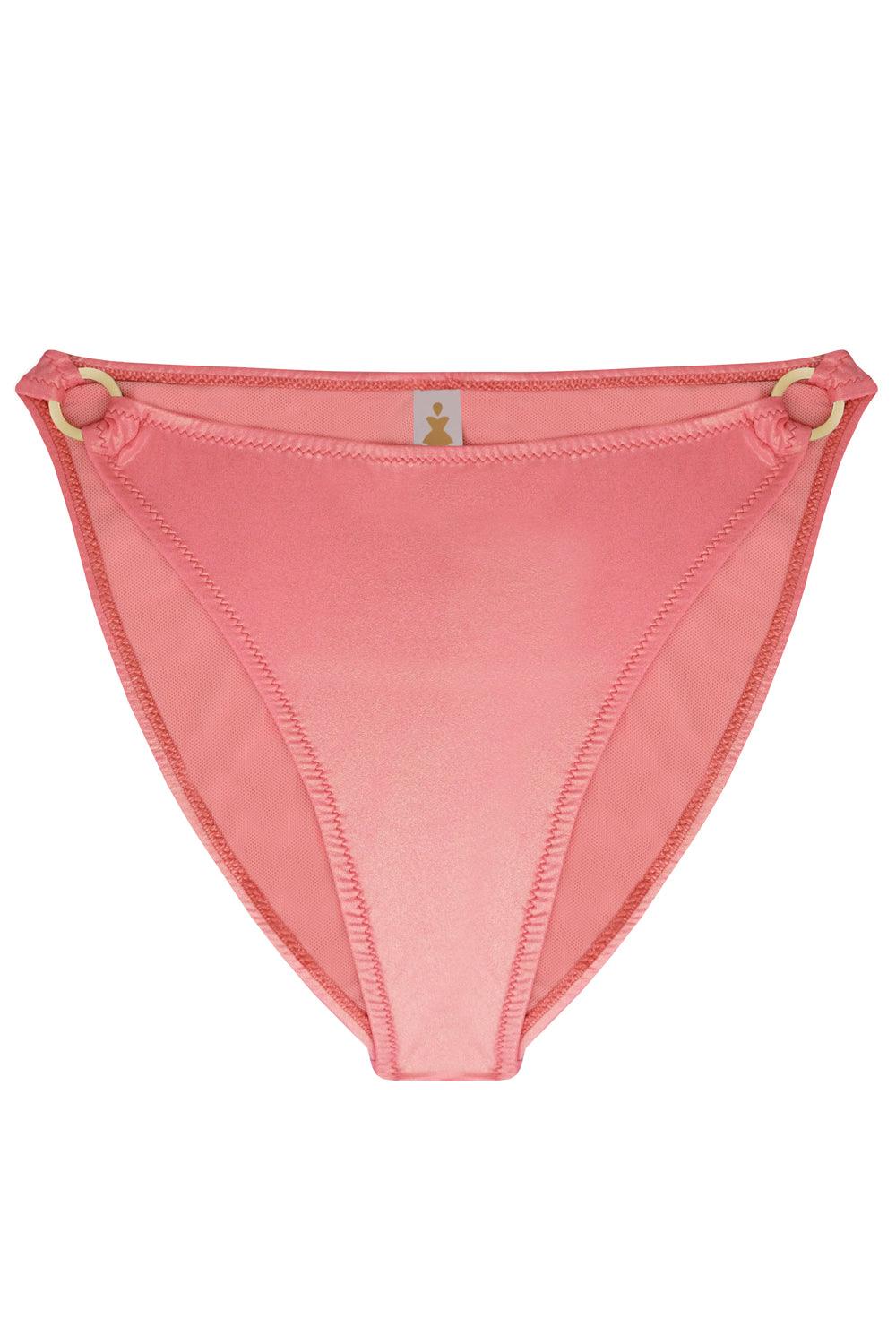 Titaniya Coral high waisted bikini bottom - Bikini bottom by yesUndress. Shop on yesUndress