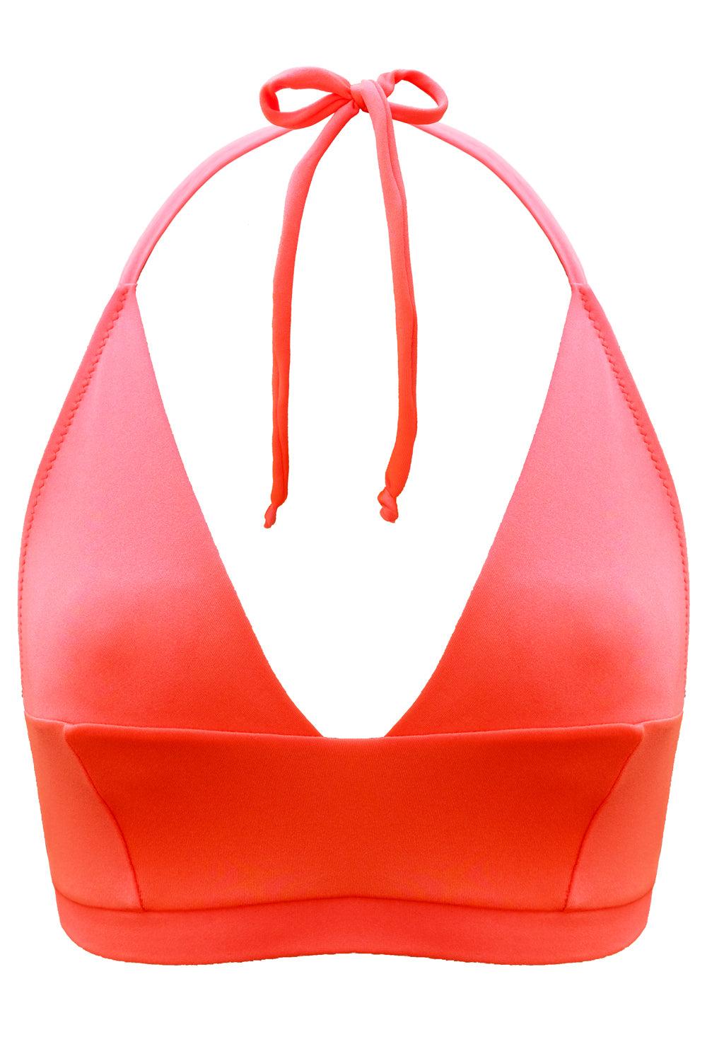 Tonic Tangerine bikini top - yesUndress