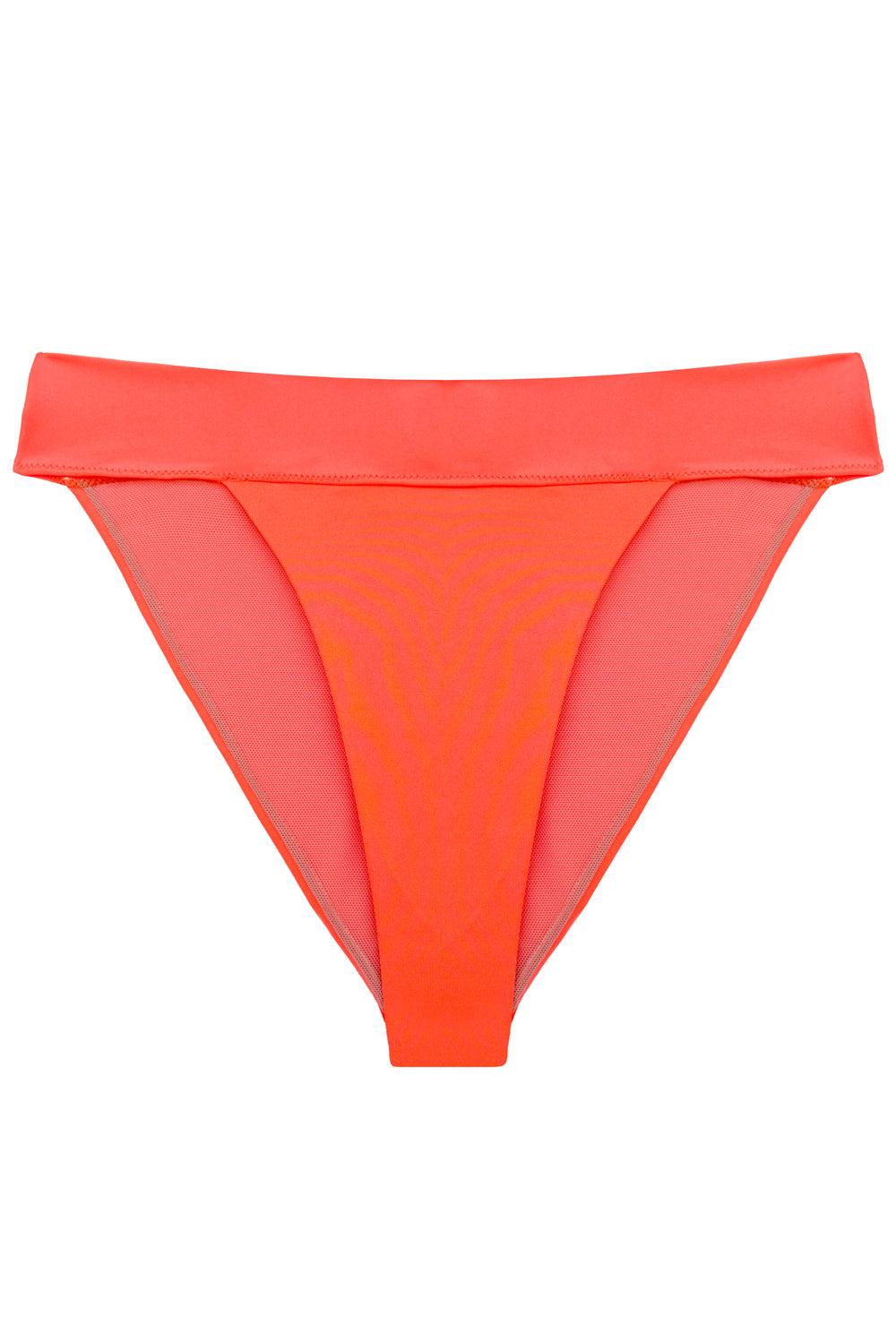 Tonic Tangerine high waisted bikini bottom - yesUndress