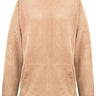 Velveteen Beige hoodie - Sweater by yesUndress. Shop on yesUndress